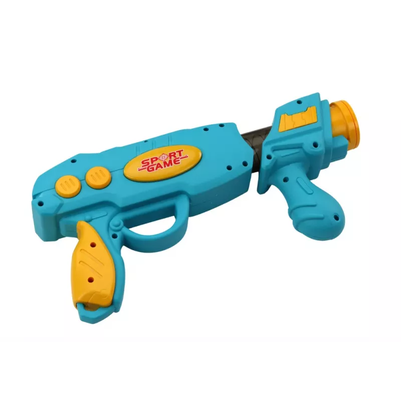LEAN TOYS Gra Zręcznościowa Shark Shooting Ball Gun