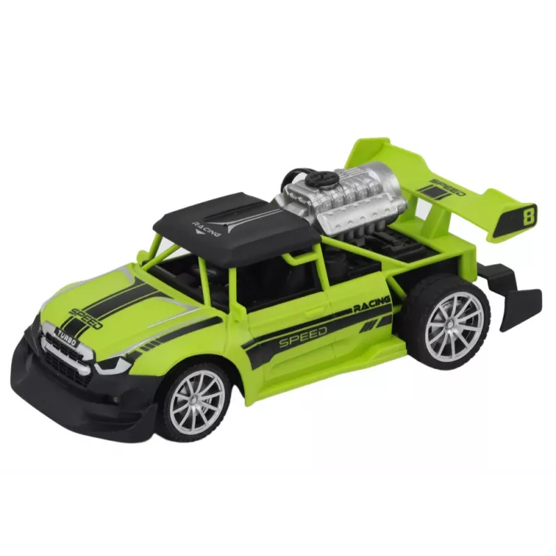 LEAN TOYS RC Samochód Sentence 1:20 Efekt Dymu Światła Zielony