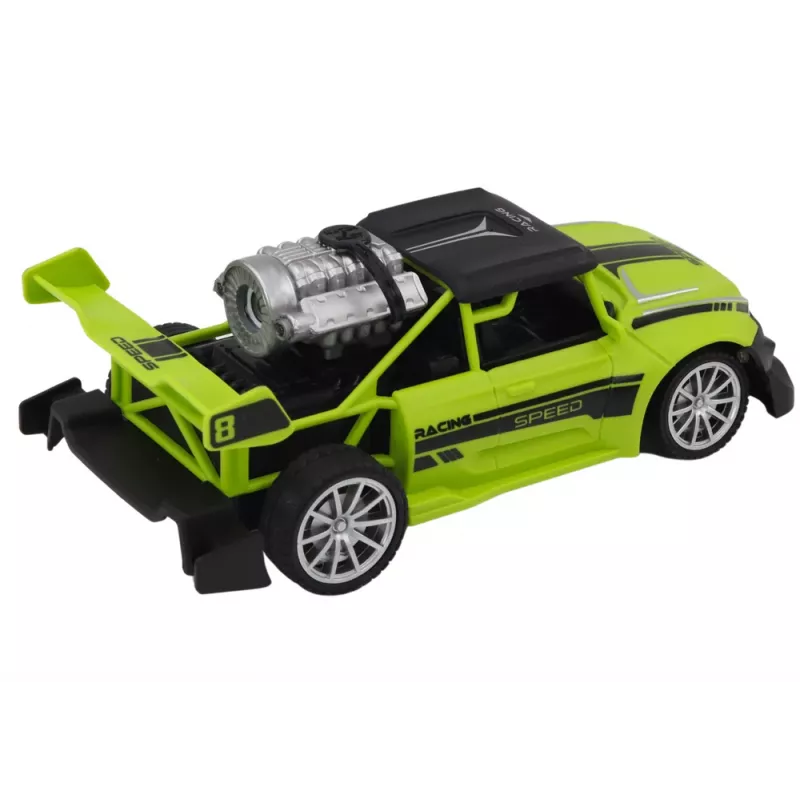 LEAN TOYS RC Samochód Sentence 1:20 Efekt Dymu Światła Zielony