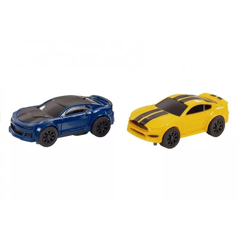 LEAN TOYS Tor wyścigowy 2 Samochody Kontrolery Samochody na torze