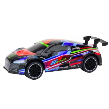 LEAN TOYS RC Samochód Sportowy 1:10 25km/h Światła Czarny