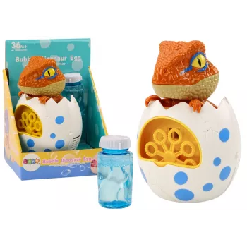 LEAN TOYS Dinozaur Maszyna do Baniek w Płynnym Jajku