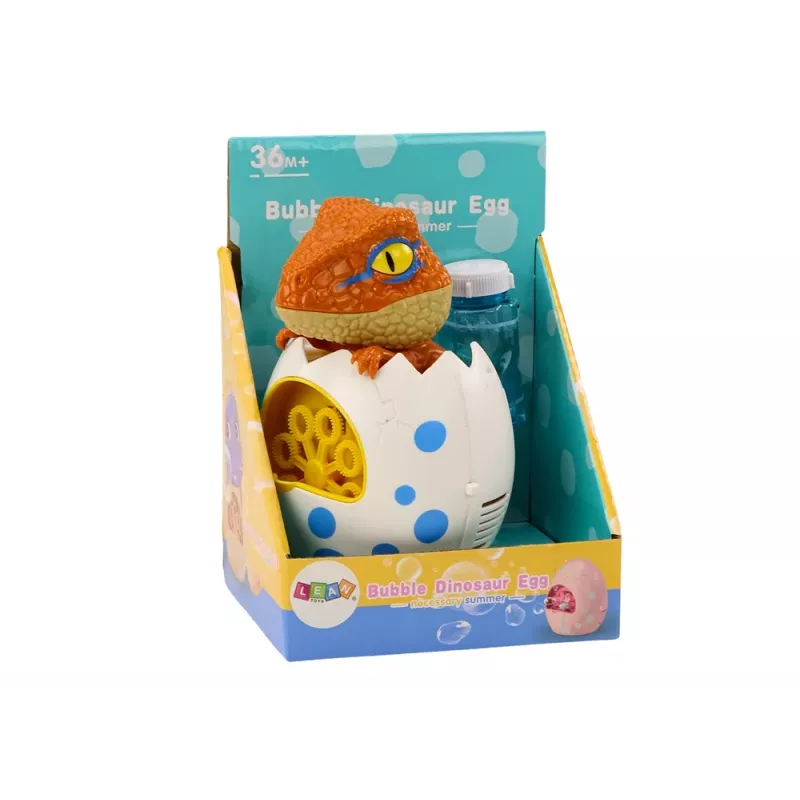 LEAN TOYS Dinozaur Maszyna do Baniek w Płynnym Jajku