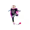 LEAN TOYS Skipper Hula Hop Skakanka, Różowa, LED