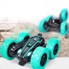 LEAN TOYS Twister Samochód Kaskaderski Sterowany Gesty Dłoni Pilot Zdalnie Niebieski