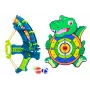 LEAN TOYS Kulki na rzepy Tarcza Smok Łuk Kuszowy