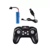 LEAN TOYS Zdalnie sterowany wózek widłowy RC 2.4G Paleta Żółty