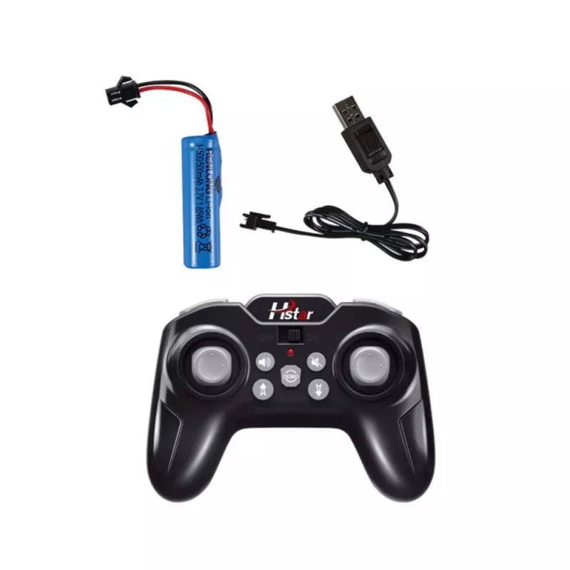 LEAN TOYS Zdalnie sterowany wózek widłowy RC 2.4G Paleta Żółty