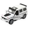 LEAN TOYS Samochód terenowy SUV z metalu z napędem pull-back, otwierane drzwi, mix