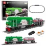 LEAN TOYS Klocki konstrukcyjne Zdalnie sterowany czołg pociąg RC 1090 szt.