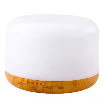 LEAN Nawilżacz Powietrza Dyfuzor Aromaterapia LED Światło Nocne Pilot Zdalnego Sterowania 300ml