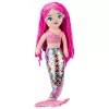 LEAN TOYS Pluszowa Syrenka Przytulanka Holograficzny Ogon Różowa 48cm