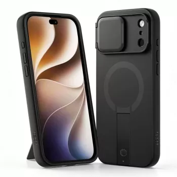 TECH-PROTECT KEVLAR AURA MAGSAFE IPHONE 17 PRO / 18 PRO CZARNY