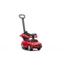 LEAN TOYS Jeździk z rączką Mercedes 3w1 Czerwony