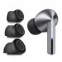 Tech-Protect Wkładki uszne do Samsung Galaxy Buds 3 Pro w rozmiarach S / M / L - czarne (3 szt.)