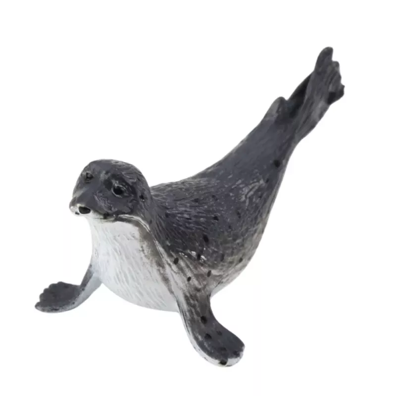 LEAN TOYS Zestaw Mini Figurki Zwierzęta Morskie Ssaki Orka Foto Delfin 6-8cm 6szt