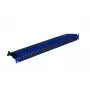 Panel EMITERNET 19, 24xRJ45 STP kat.6 (1U) z półką, niebieski DCN/PPFA674EKS248C6