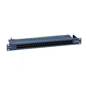 EMITERNET 19 panel telefoniczny/ISDN 50xRJ45 (1U) niebieski FN/TEL/FA850KT5084BK