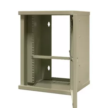 EMITER EM/SH02B5412-08 Light Series szafa sieciowa 19 cali 12U do montażu naściennego, drzwi ze szkła hartowanego, 550×450×590 mm