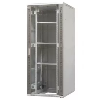 EMITER EM/SH05D-8042 Wolnostojąca szafa rack serwerowa 42U 800x1000x1980mm Czarna Szklane/Stalowe Drzwi