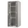 EMITER EM/SH05D-8042 Wolnostojąca szafa rack serwerowa 42U 800x1000x1980mm Czarna Szklane/Stalowe Drzwi