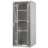 EMITER EM/SH05D-8042 Wolnostojąca szafa rack serwerowa 42U 800x1000x1980mm Czarna Szklane/Stalowe Drzwi