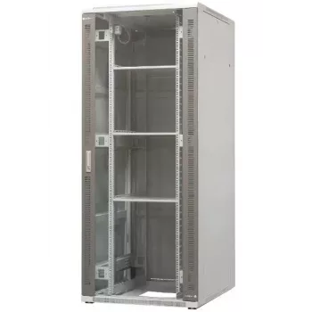 EMITER EM/SH05D-8042 Wolnostojąca szafa rack serwerowa 42U 800x1000x1980mm Czarna Szklane/Stalowe Drzwi