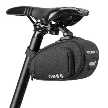 Rockbros C40 torba rowerowa pod siodełko - czarna