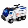 LEAN TOYS Duży zestaw kosmiczny stacja rakieta prom pojazd badawczy astronauci
