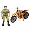 LEAN TOYS Zestaw Bazy Badawczej Dinozaurów z Figurkami Dinozaurów, Wieżą, Klatką i Akcesoriami