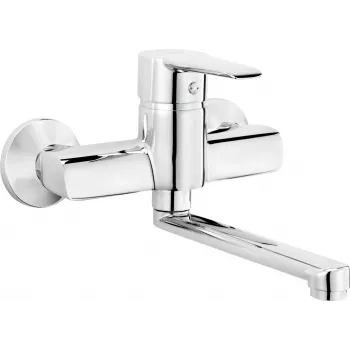 DEANTE Arnika ścienna bateria umywalkowa BFC 050M Chrom