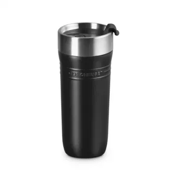 LE CREUSET kubek termiczny ON THE GO 350 ml matowy czarny