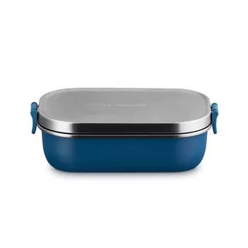 LE CREUSET Lunch box ON THE GO 900ml niebieski