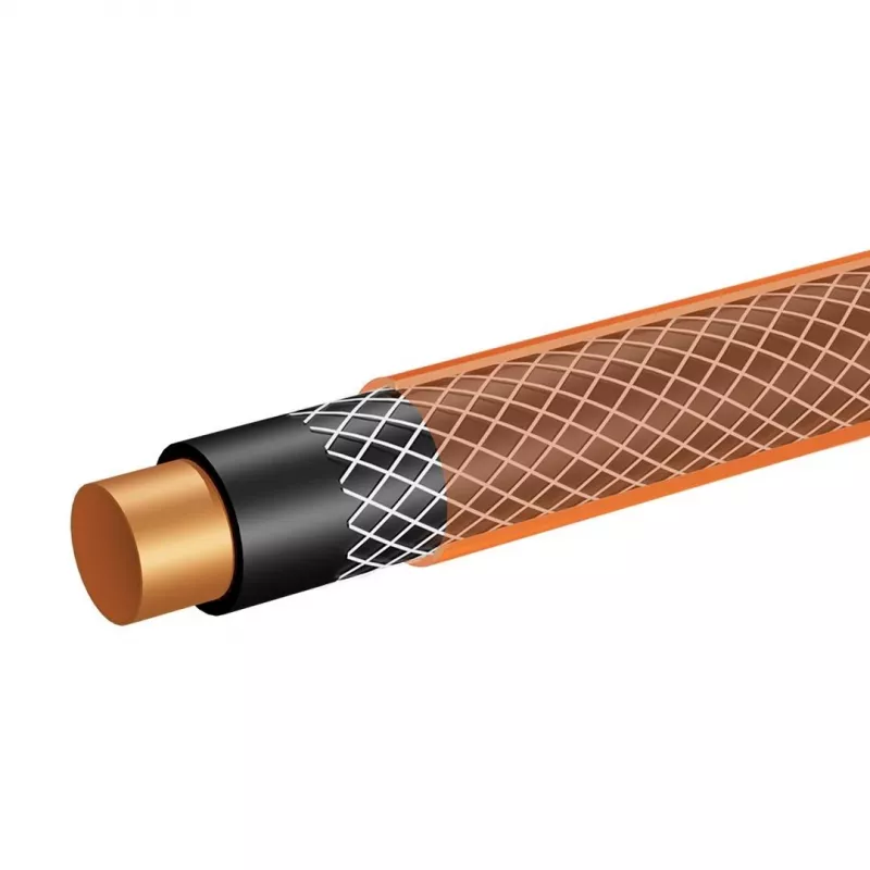 NEO TOOLS 15-802 wąż ogrodowy 1/2 cala x 50 m 4-warstwowy, ciśnienie rozrywające 25 bar, odporny na UV i glony, elastyczny PVC odporny na załamania, zielony