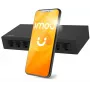 IMOU SF108 8-portowy niezarządzalny przełącznik Fast Ethernet Desktop, obudowa metalowa, 10/100 Mbps, Plug and Play