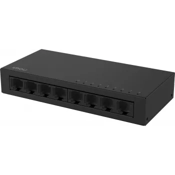 IMOU SF108 8-portowy niezarządzalny przełącznik Fast Ethernet Desktop, obudowa metalowa, 10/100 Mbps, Plug and Play