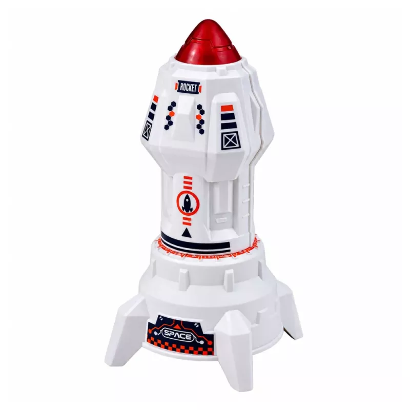 LEAN TOYS Zestaw Kosmiczny Rakiety Prom Astronauci Moduł Światła Dźwięki