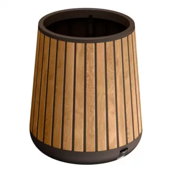KETER Doniczka Deco Conic Planter Venetian Brown
