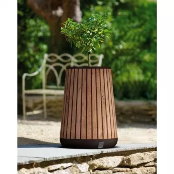 KETER Doniczka Deco Conic Planter Tall Venetian Brown