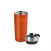 LE CREUSET Kubek termiczny ON THE GO 350ml pomarańczowy