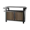 Stół grillowy KETER Deco Unity XL 207L orzechowy