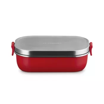 LE CREUSET Lunch box ON THE GO 900ml czerwony