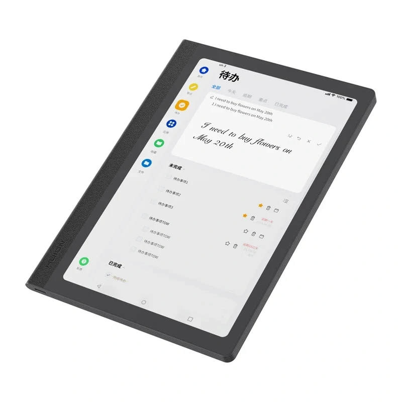 HUION Note E X50 10,3-calowy tablet E-Ink z rysikiem PenTech 3.0, 4GB RAM, 64GB pamięci, Android 11, dwutonowe przednie światło, aluminiowy tył