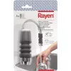 RAYEN 01083003 Regulowany filtr wody do kranu – wielostopniowy ceramiczny, węgiel aktywny i bawełna PP, instalacja bez narzędzi, uniwersalny montaż