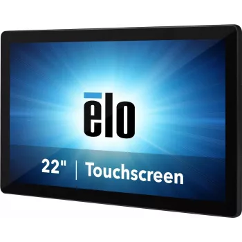 Elo Touch Solutions Elo I-Series 2.0 ESY22i3 - All-in-One (Komplettlösung) - Core i3 8100T / 3.1 GHz - RAM 8 GB - SSD 128 GB - UHD Graphics 630 - GigE - WLAN: 802.11a/b/g/n/ac, Bluetooth 5.0 - Win 10 IoT Enterprise LTSC 64-bit - Monitor: LED 54,6 cm (21,5