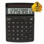 REBELL RE-ECO 450 BX Kalkulator biurkowy, 12-cyfrowy LCD, zasilanie dwusystemowe, tworzywo z recyklingu, czarny