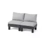 KETER Sofa ogrodowa dwuosobowa Elements 2 Seater szara/jasnoszara