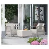 Zestaw mebli ogrodowych KETER Scandi Linea Balcony Set, kolor kamykowy szary/jasny beż