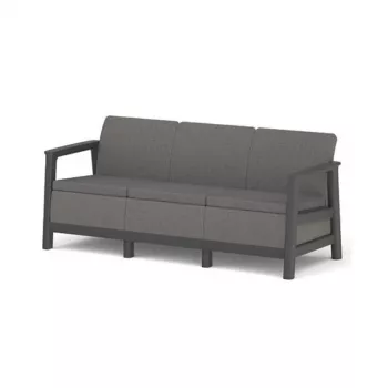KETER Sofa ogrodowa trzyosobowa Scandi Linea 3 Seater Sofa szara