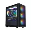 Zalman M4 SE Czarna obudowa mATX Mini Tower z 6 wentylatorami 120mm FRGB